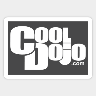 Cool Dojo Logo (white) Sticker